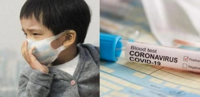 foto ilustrasi Covid pada anak