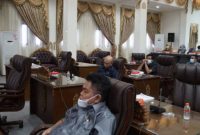 Foto, Anggota DPRD Barito Utara saat menggelar rapat kemarin 