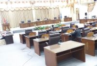 DPRD Barito Utara saat menggelar RDP, dimpinpin langsung Wakil Ketua I, Parmana Setiawan.