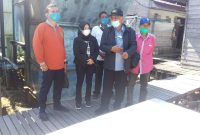 Foto : Tim Pansus DPRD Barsel saat mencek alat penyaring air bersih milik PDAM Tirta Barito, di Kacamatan Jenamas