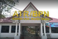 Kantor ATP/BPN Barito Utara.Foto.IST