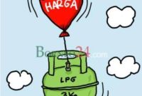 Ilustrasi harga gas elpiji mahal.Foto,. dokumen 1tulah.com