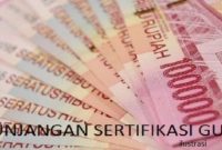 Ilustrasi dana sertifikasi guru