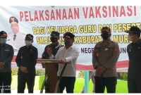 Gubernur Kalteng H Sugianto Sabran saat memberikan sambutan