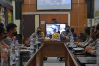 Foto saat kegiatan Pelatihan Public Speaking Dan Juga Pembentukan Virtual Police yang digelar di aula wira satya Polres Bartim.