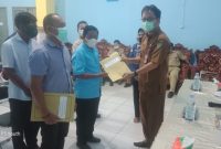 Kegiatan Pengukuhan Kelompok POKMASWAS Bartim Di Aula Disperkan.