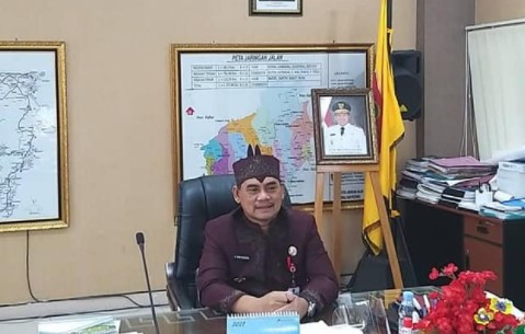 Shalahuddin ST MT, kepala Dinas PUPR Provinsi Kalimantan Tengah.