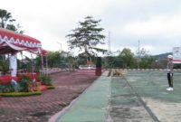 Bupati Mura Perdie M Yoseph menjadi Irup dalam upacara peringatan HUT RI ke 76 Kemerdekaan RI