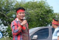 Foto : Ingkit Djaber Kordinator Aliansi Dayak Bersatu kalteng.