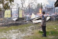 Foto : Lokasi kebakaran
