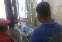 Korban saat dirawat di rumah sakit