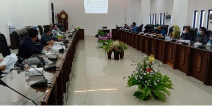DPRD Barito Utara sat gelar RDP dengan Dinas Kesehatan.
