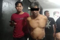 Terduga Pelaku Digiring Polisi