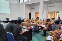 Komici III saat gelar RDP mengenai pra KUA dan PPAS tahun anggarn 2022 bersama mitranya. 