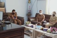 Pengurus Ikatan Guru Indonesia (IGI) melakukan koordinasi pelaksanaan kegiatan Program Organisasi Penggerak dengan Kepala Dinas Pendidikan Kabupaten Barito Timur Sabai, 