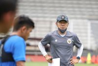 Pelatih Shin Tae Yong.