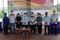 Bupati Barito Timur Ampera AY Mebas Bersama Ketua Komite Olahraga Rekreasi Masyarakat Indonesia (KORMI). Foto: 1tulah.com/Zakirin