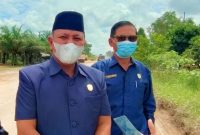 Wakil Ketua I DPRD Kotim, H. Rudianur (kiri depan).
Foto : Fit/1tulah.com