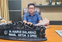 Foto: Wakil Ketua II DPRD Kabupaten Kotawaringin Timur,  Hairis Salamad. Fotografer : Ifit/1tulah.com.