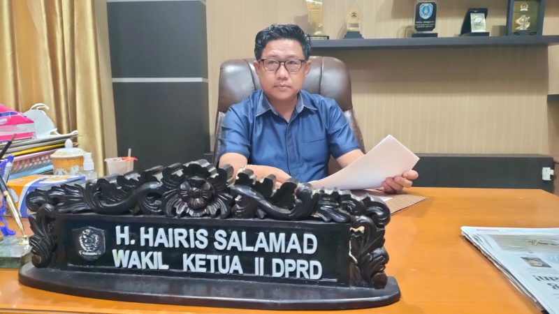 Foto: Wakil Ketua II DPRD Kabupaten Kotawaringin Timur,  Hairis Salamad. Fotografer : Ifit/1tulah.com.