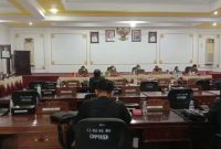 Suasana Rapat Paripurna DPRD Barito Timur. Foto: Zakirin/1tulah.com.