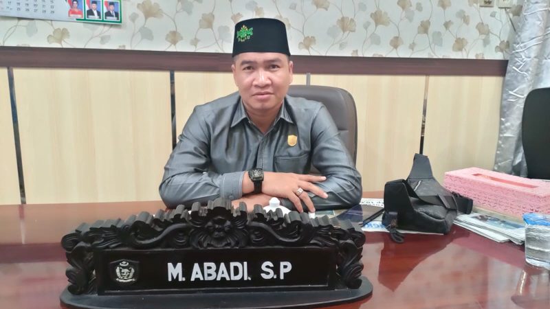Foto - Ketua Fraksi PKB DPRD Kotim, M. Abadi. Foto Fitri/1tulah.com Sampit.