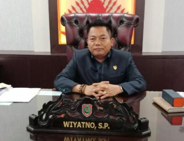 Foto : Ketua DPRD Provinsi Kalteng Wiyatno S.P. Foto.Dok.1tulah.com