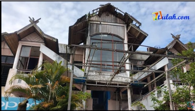 Foto : Pertokoan Barito Permai Muara Teweh milik Pemerintah Kabupaten Barito Utara. Foto.Deni/1tulah.com