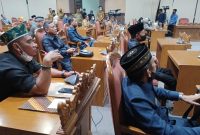 Rapat Paripurna Pengesahan AKD DPRD Kabupaten Kotawaringin Timur.
Foto: Fitri / 1tulah.com
