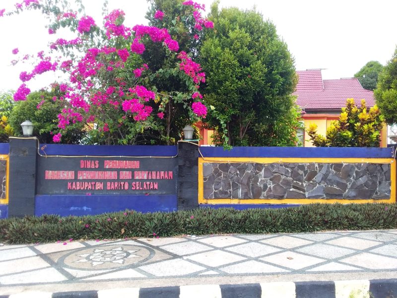 Kantor Dinas Perkimtan Barito Selatan
Foto. Alifansyah/1tulah.com
