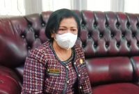 Ketua DPRD Kabupaten Kotawaringin Timur, Dra. Rinie Anderson.Foto Fitri/1tulah.com