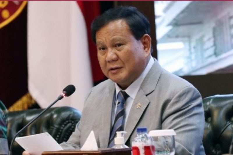 Menteri Pertahanan Prabowo Subianto (suara.com)