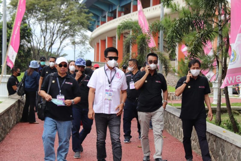 Bupati Barito Utara dan Jajaran Pemkab Barut usai Penutupan Piala Pertiwi di Bandung