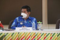 Bupati Barito Timur, Ampera AY Mebas. 
Foto: 1tulah.com/zakirin
