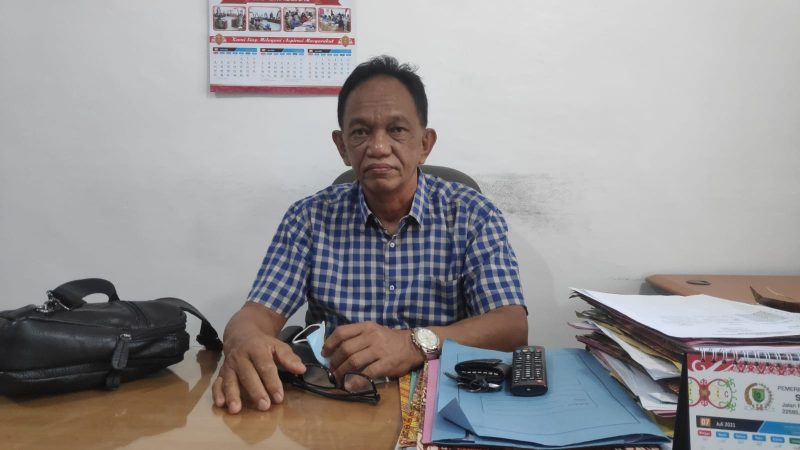 Ketua Komisi I DPRD Kabupaten Barito Selatan, H. Raden Sudarto 