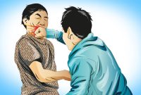 Ilustrasi aksi premanesmi. 
Alifansyah/1tulah.c
