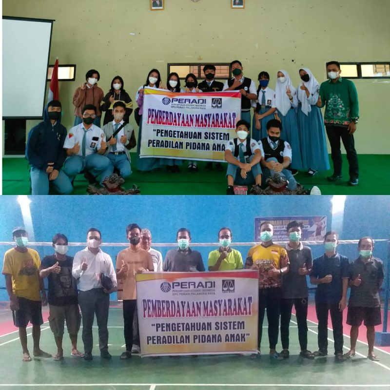 Para pelajar (atas) dan warga kelurahan Jelapat (bawah) saat berfoto bersama setelah acara sosialisasi selesai. 
Foto. Alifansyah/1tulah.com

