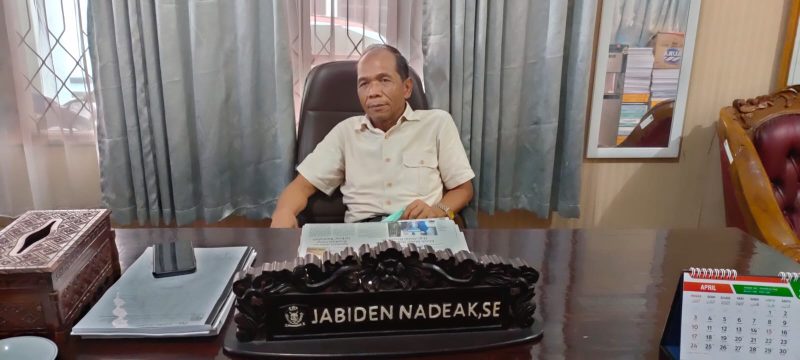 Anggota Komisi I DPRD Kotawaringin Timur (Kotim) Jabiden Nadeak.