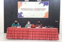 Kegiatan sosialisasi akreditasi Pendidikan Anak Usia Dini dan Pendidikan Non Formal. 
Foto : 1tulah.com/zakirin
