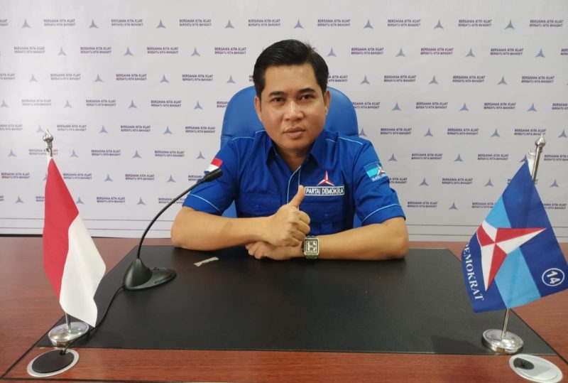 Ketua DPC Demokrat Kabupaten Kotawaringin Timur, Jhon Krisli