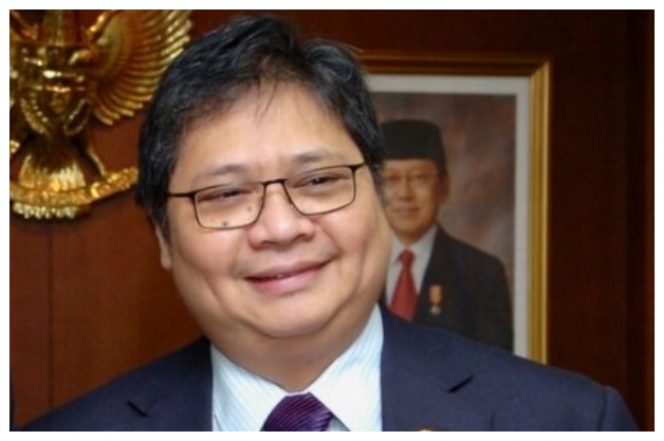 Menteri Koordinator Bidang Perekonomian, Airlangga Hartarto.Foto suara.com