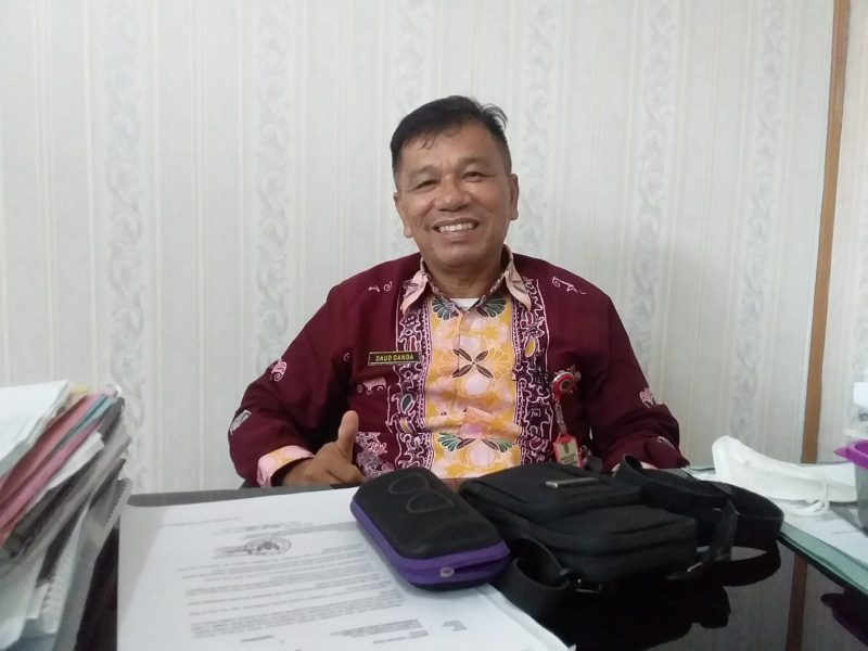 Daud Danda Kepala Dinas Perhubungan (Dishub) Kabupaten Barito Selatan (Barsel).foto Alifansyah/1tulah.com