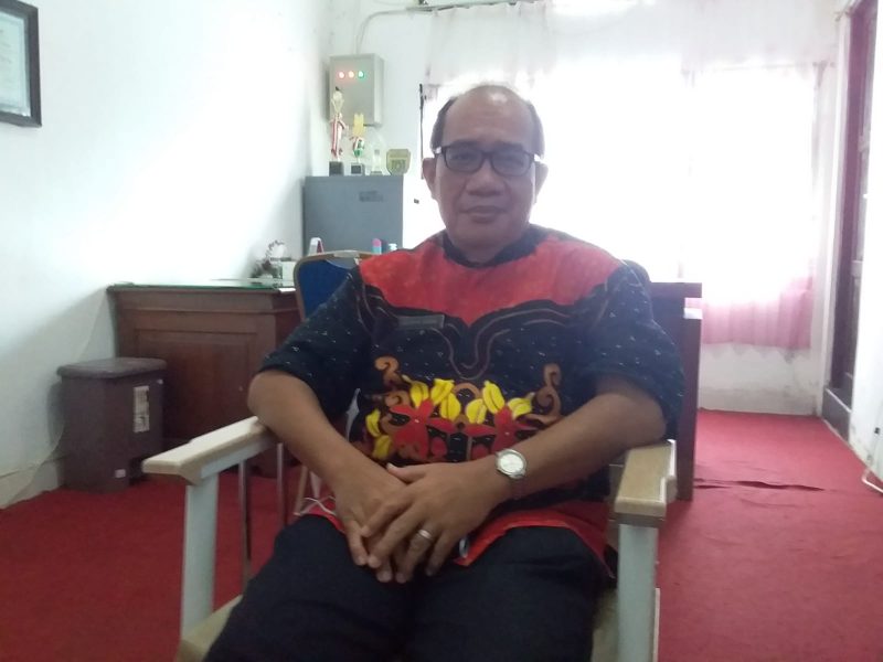 Teguh Budi Leiden, Kepala Disnakertrans Barsel. 
Foto. Alifansyah/1tulah.com
