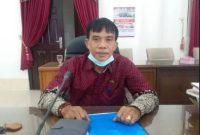 Hermanes Ketua Komisi III DPRD Barito Selatan. 
Foto. Alifansyah/1tulah.com
