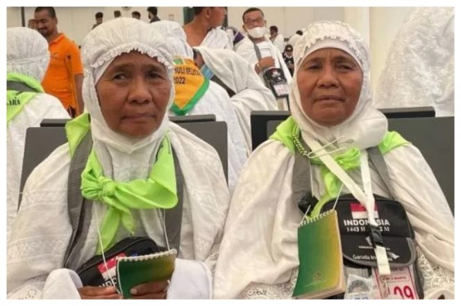 Mariano dan Mariana Dalimunthe.(foto Media Center Haji 2022)