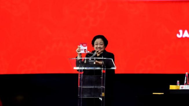 Ketua Umum PDIP Megawati Soekarnoputri.foto suara.com