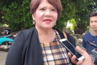 Koordinator Wilayah II (Bali, Kalimantan, Sulawesi dan Maluku) DPP AWPI, Dra. Magdalena Imasuly. 
Foto : 1tulah.com/zakirin

