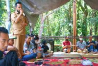 Pemkab Bartim Dukung Penuh Upaya Meningkatkan Kembali Wisata Pasuha Desa Pulau Patai.foto Zakirin/1tulah.com

