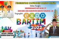 Expo Bartim dalam Rangka HUT ke-77 RI dan Harjadi ke-20 Kabupaten Bartim.Foto.Zakirin/1tulah.com