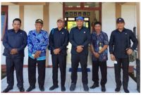 4 anggota DPRD Barito Utara saat reses di Kecamatan Montallat. Foto.Delia/1tulah.com